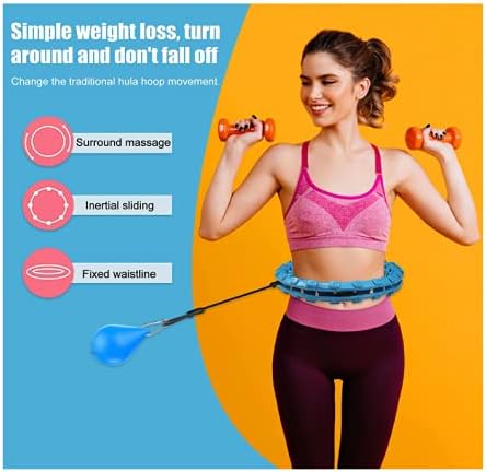 Weighted Smart Fitness Hip Hoop