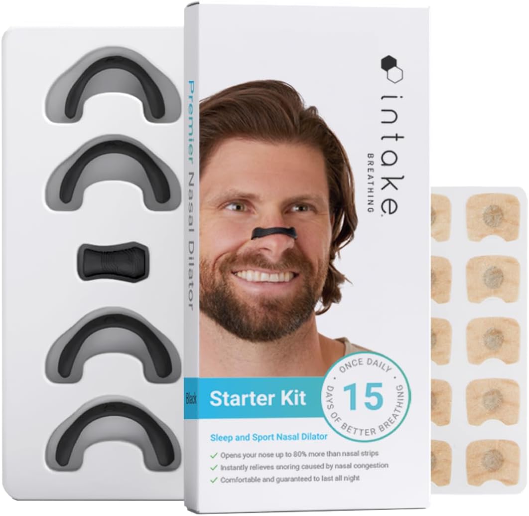 Intake Breathing Nasal Strip Starter Kit