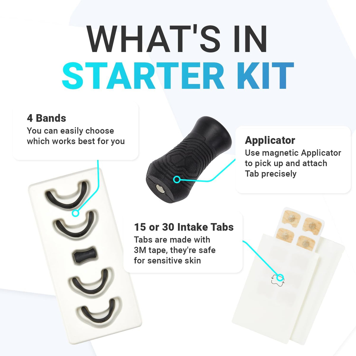 Intake Breathing Nasal Strip Starter Kit