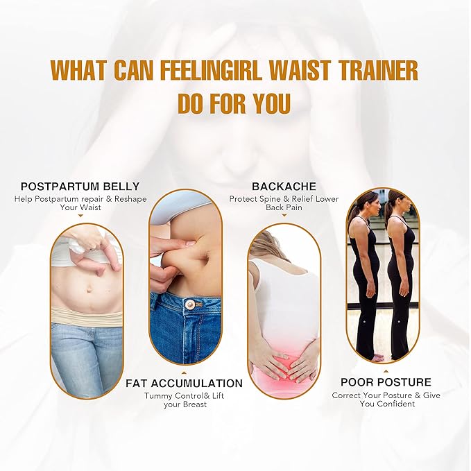 Lower Belly Fat Corset Waist Trainer Belt