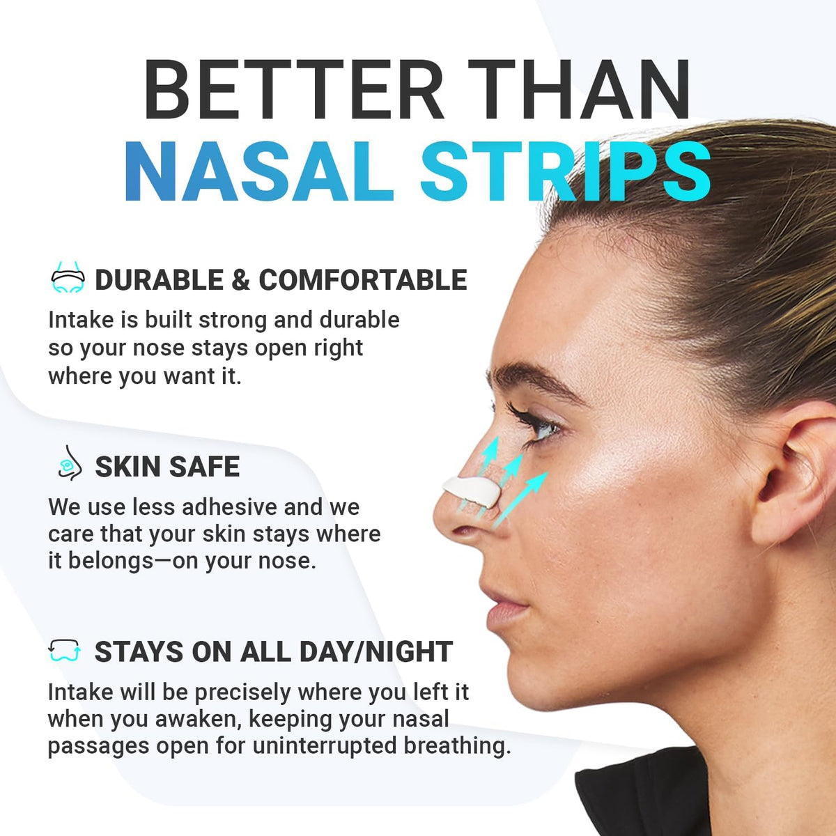 Intake Breathing Nasal Strip Starter Kit
