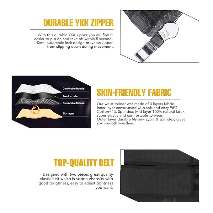 Lower Belly Fat Corset Waist Trainer Belt
