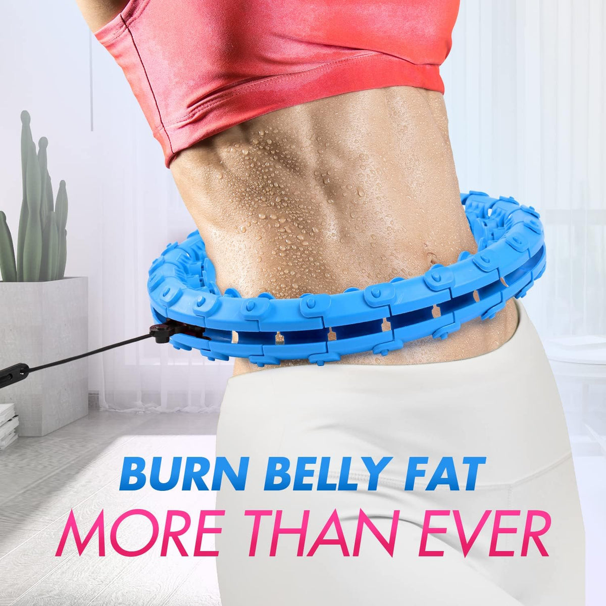 Weighted Smart Fitness Hip Hoop