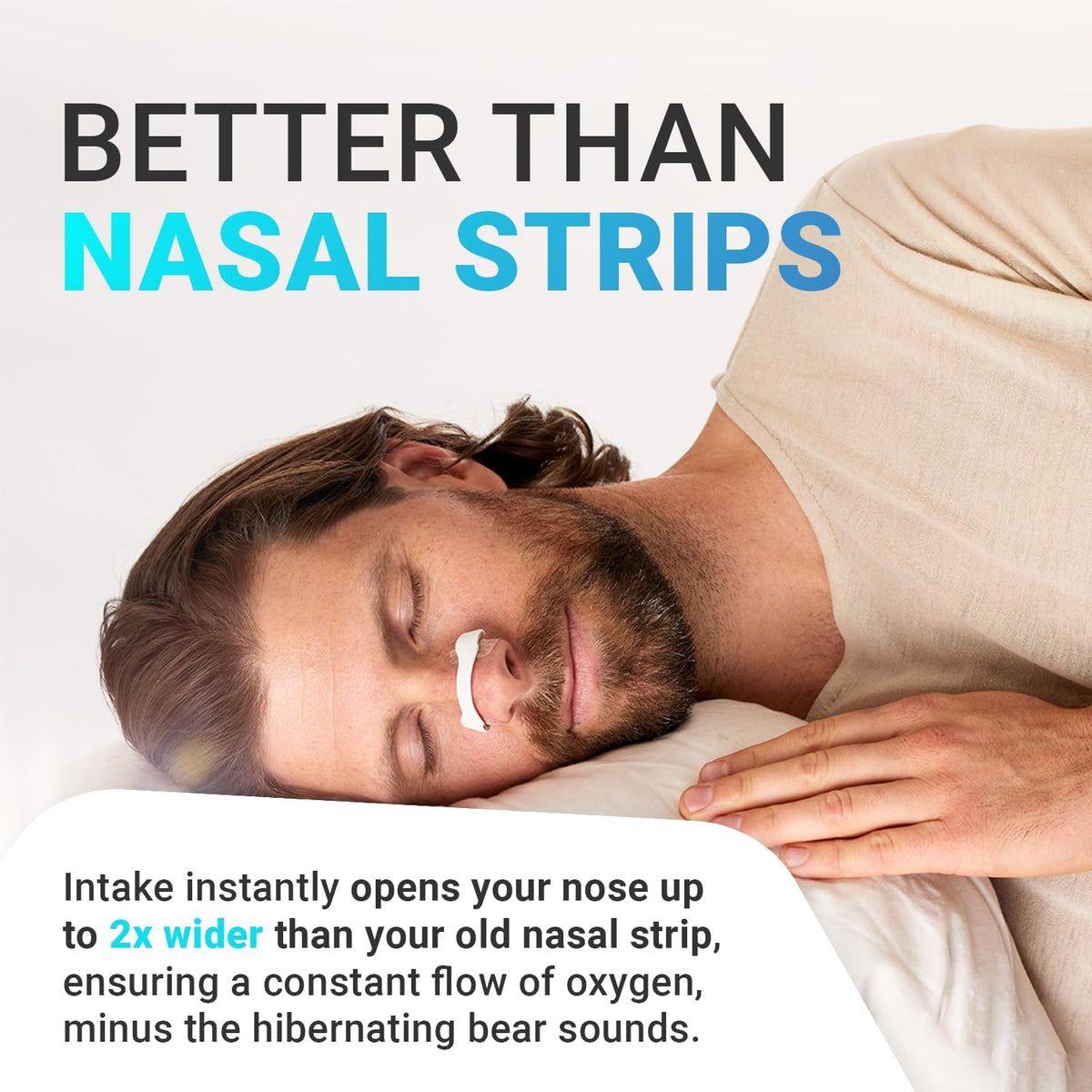 Intake Breathing Nasal Strip Starter Kit