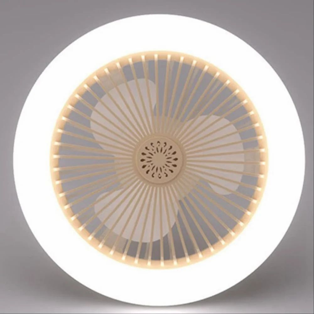 Remote Controlled 3 Blades Ceiling Fan with Light