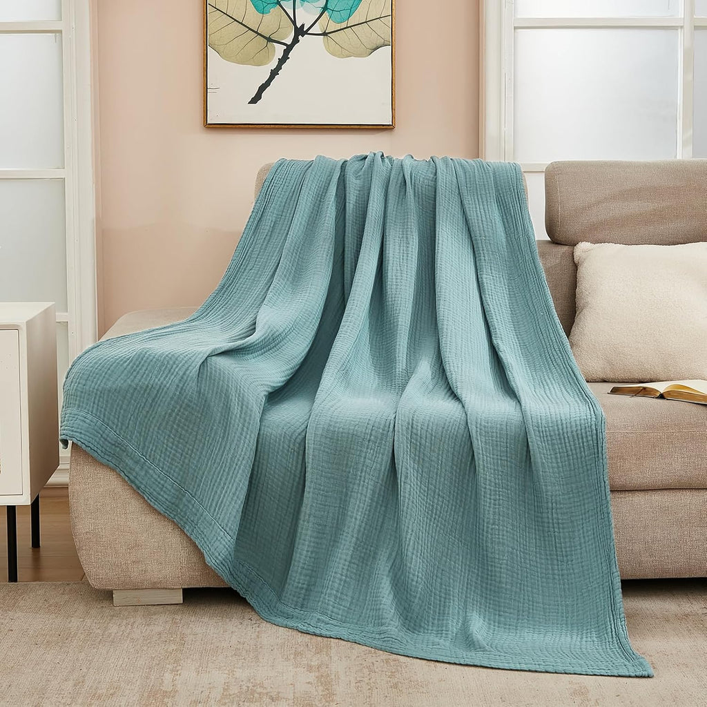 Assorted Winter Warm Gauze Blanket - Queen Size