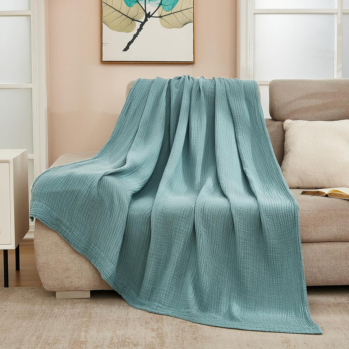 Assorted Winter Warm Gauze Blanket - Queen Size