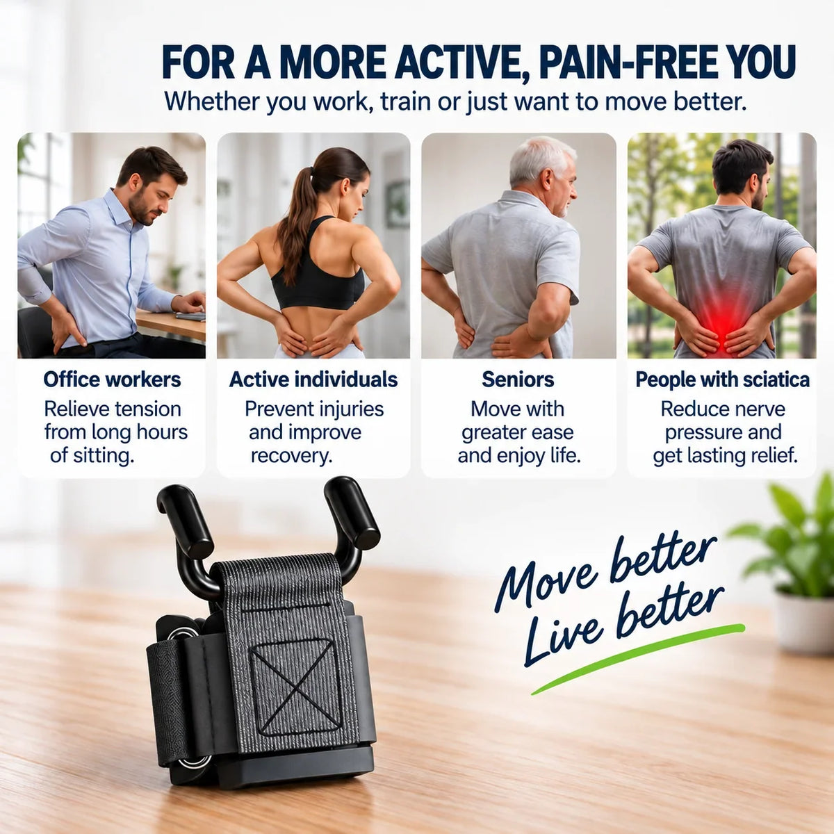 GYM Hooks for Back Pain