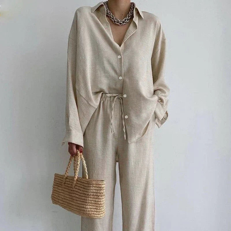 Luxe Linen Co-Ord Set
