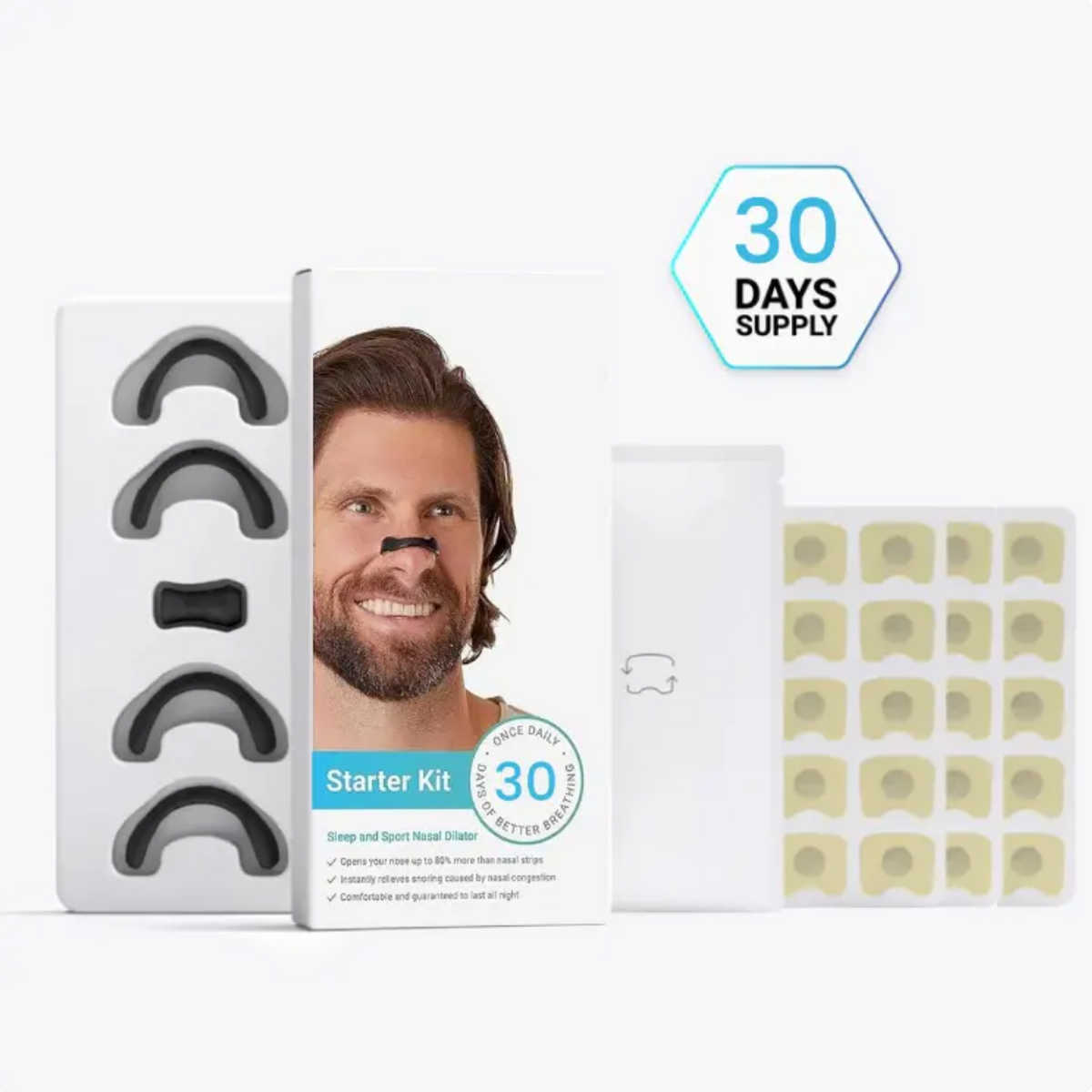 Intake Breathing Nasal Strip Starter Kit