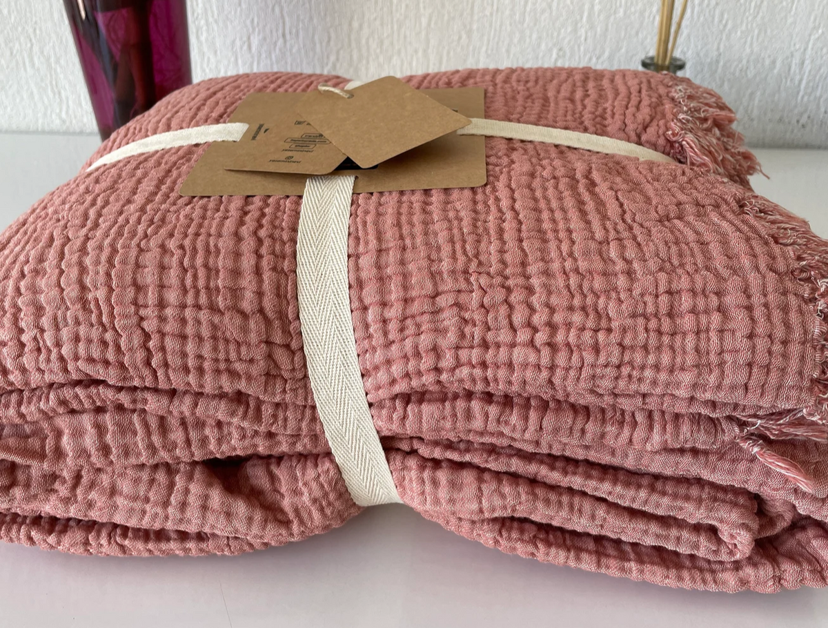Assorted Winter Warm Gauze Blanket - Queen Size
