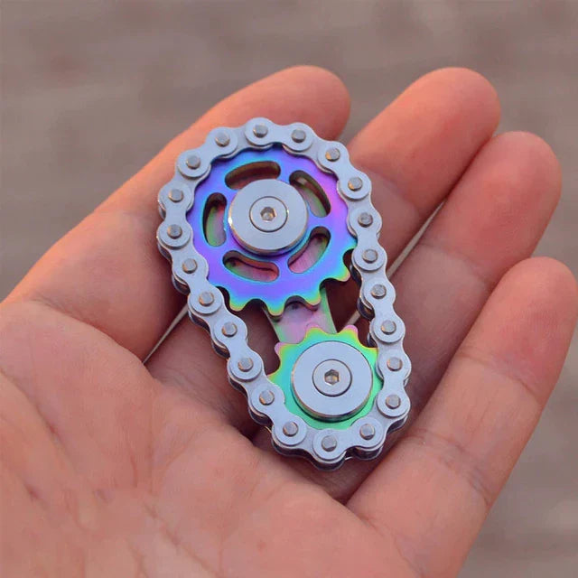 Stress-relief fingertip fidget